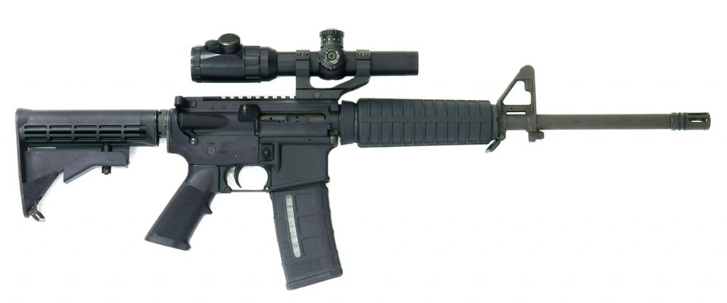 コルト ar 15 カービン グアムの射撃ツアー 公式野外射撃場でcqbを体験