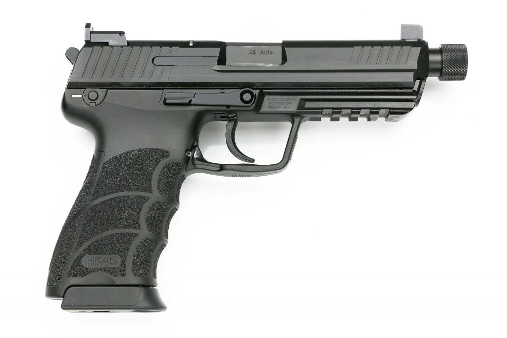 H&K HK45 タクティカル | グアムの射撃ツアー 公式野外射撃場で実弾 ...